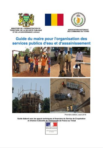  Tchad - Guide du maire pour l'organisation des services publics d'eau et d'assainissement