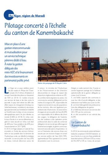 Niger : pilotage concerté à l'échelle du canton de Kanembakaché